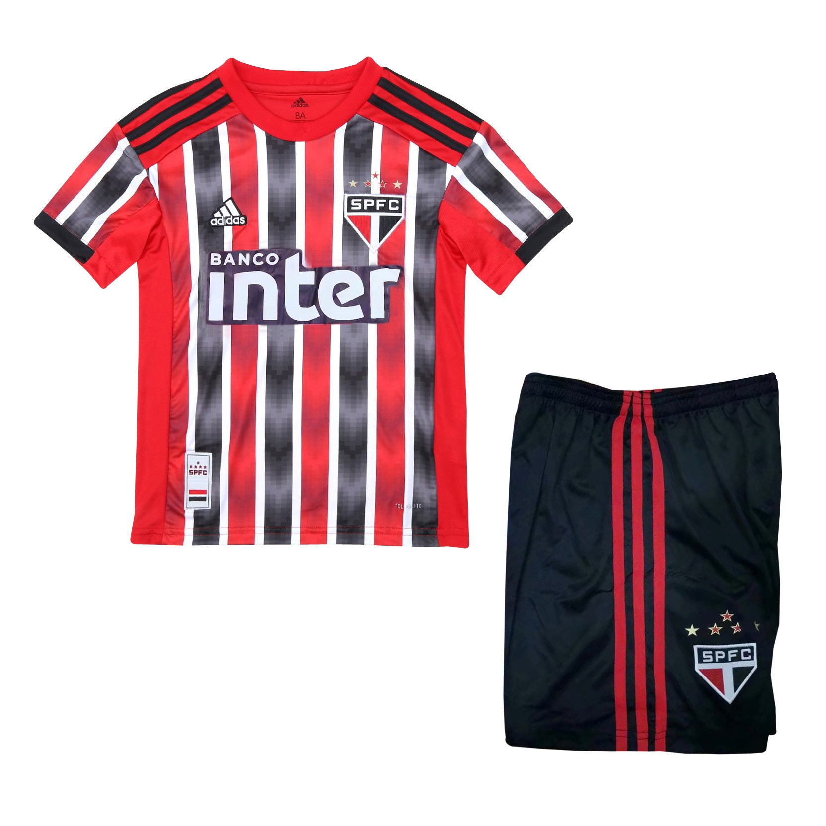 Camiseta São Paulo Segunda Niño 2019-2020 Rojo